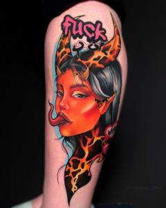 Фотография Outline Tattoo 3